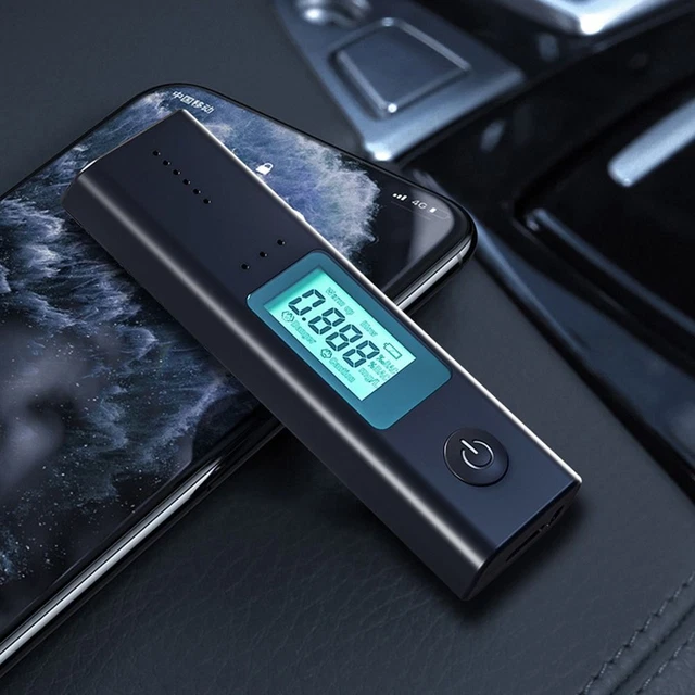 Alcoholimeter Analyze Alcohol Breath Tester Digital Breathalyzer  Car Accessory