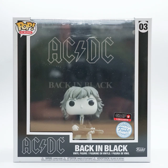 Funko Pop Albums ACDC Back in Black Album Cover Angus Young Special Edition 03