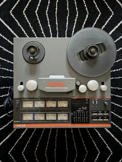 FOSTEX A8 A-8 LR 8 Track Reel To Reel Tape Recorder - Includes RMG