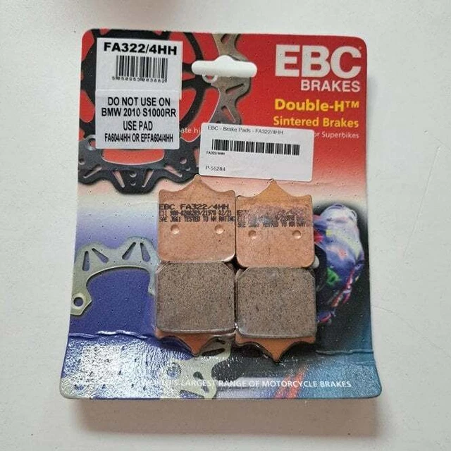 Plaquettes De Frein Avant EBC FA499/4HH Pour Honda VFR 1200 F/FD DCT (10-16) - NEUVES