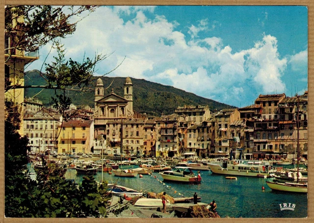 Cpsm / Cpm Corsica Bastia - the picturesque old port wn0355