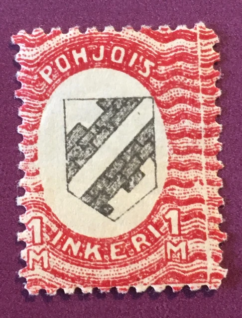 Timbre Finlande Ingermanland Pohjois Inkeri 1920, Mi 5, état MH Parfait