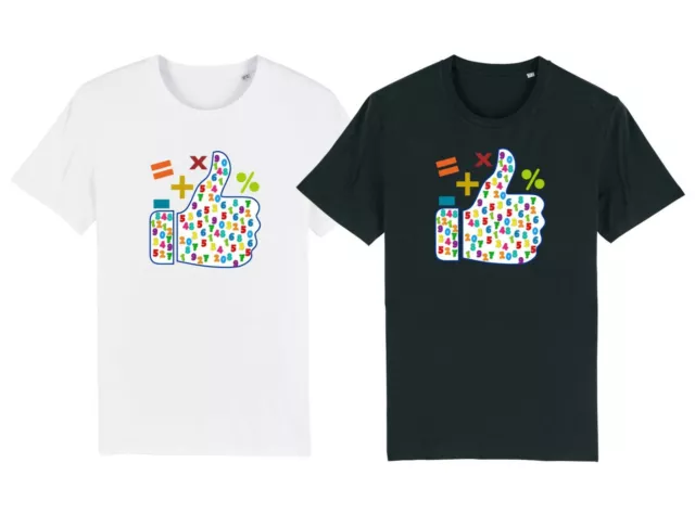 Kids MATHS DAY T-Shirt Numbers Thumbs Up 2023 Boys Girls Children School Primary