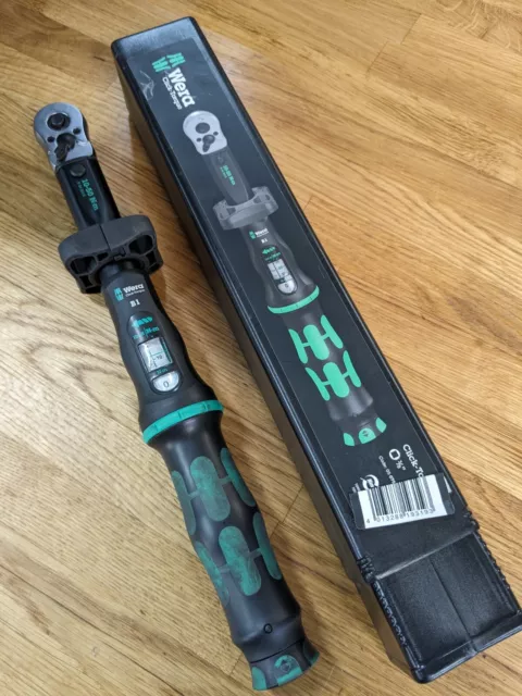 Wera Click Torque B 1 Torque Wrench 10 - 50nm 3/8'' (05075610001)