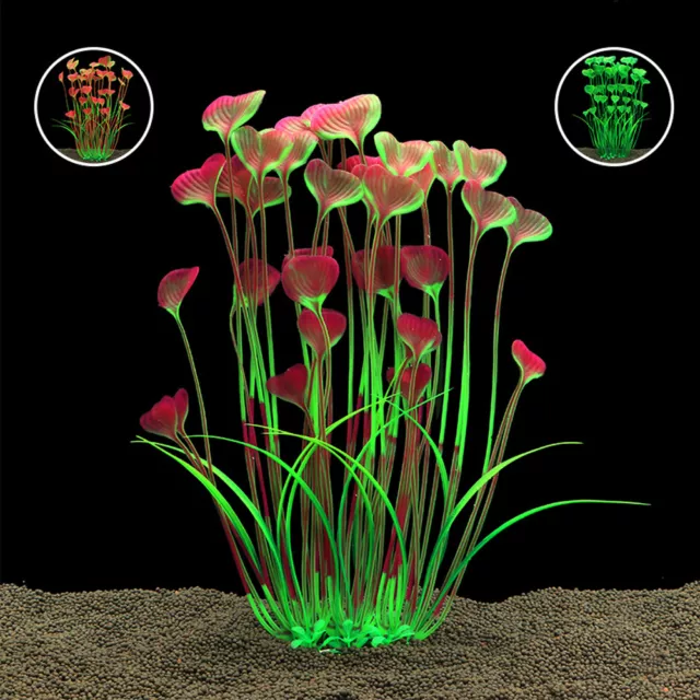 Artificial Aquarium Plants Decor Landscape Fish Tank Water Plant Grass Ornament