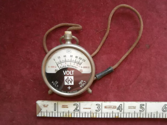 Vintage handheld multimeter