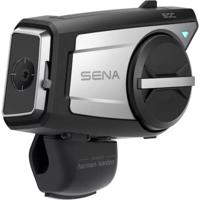 Sena 50C Vidéo Système de Communication Moto Intercom Casque 4K Appareil Photo