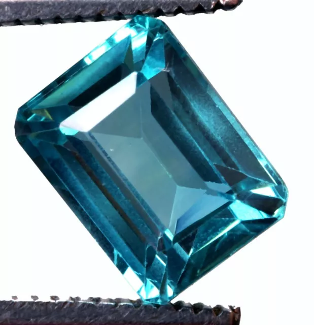 11.40 Cts. Natural Green Sapphire Emerald Shape Certified Gemstone