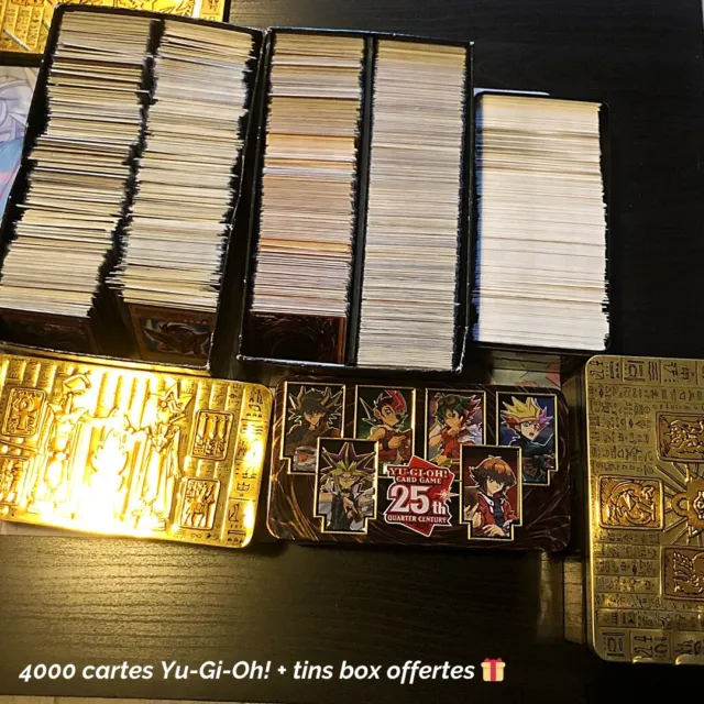 YU-GI-OH] COLLECTION ENVIRON 1600 Cartes Avec Classeur Boites Raretes A  Voir! EUR 90,00 - PicClick FR