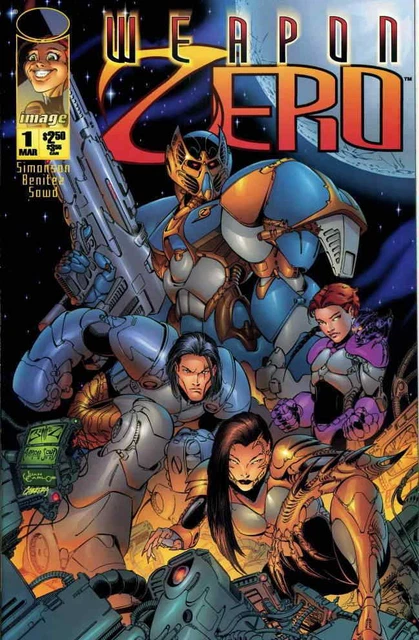 Weapon Zero #1 Image Comics March Mar 1998 (VFNM)