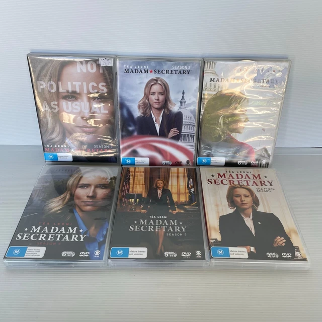 MADAM SECRETARY THE Complete Series Seasons 1-6 DVD