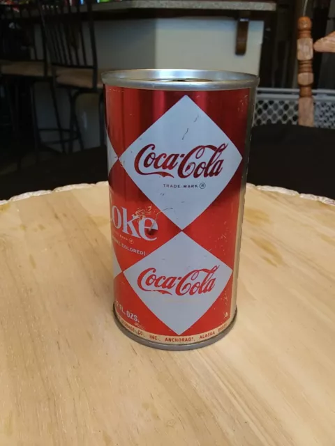 1966 Straight Steel Vintage Coca-cola Can