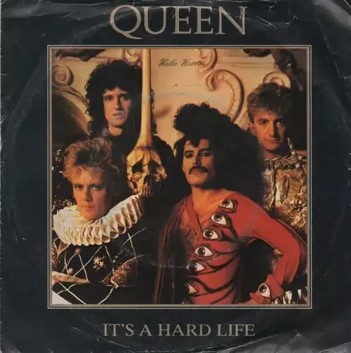 Queen Its A Hard Life Vinyl Single 7inch NEAR MINT EMI