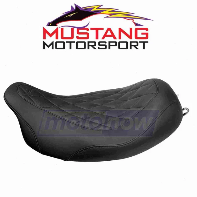 Mustang Wide Tripper Solo Seats for 2008-2013 Harley Davidson FLHTC Electra lc