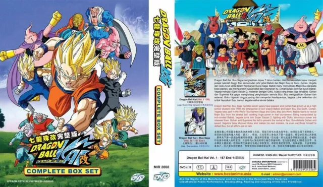 DVD Dragon Ball Eps 1-153End + Dragonball Z Ep 1-291End. English Dub. Dual  audio
