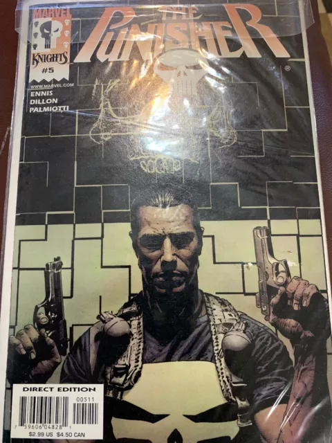 The Punisher Vol. 5 #5  (2000) Marvel Knights NM > Garth Ennis Steve Dillon