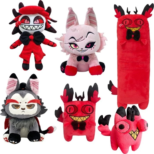 HAZBIN HOTEL ALASTOR Angel Dust Charlie Plush Toys Soft Stuffed Dolls