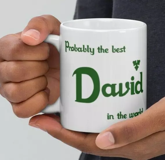 Carlsberg styled Personalised Tea coffee Mug Gift - ANY NAME