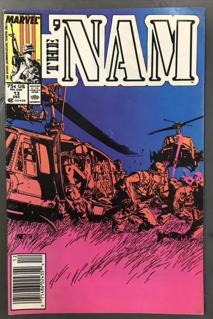 The 'Nam Comic Book-December-Vol 1 /#13 1987-Marvel Comics Group-Stan Lee