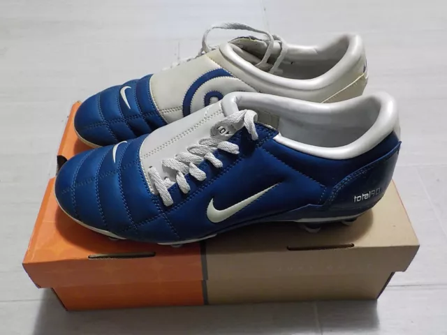 Rare Scarpe Nike Calcio Football Boots Jr Total 90 Iii Fg Totti 2000 5Y Bnib Vtg