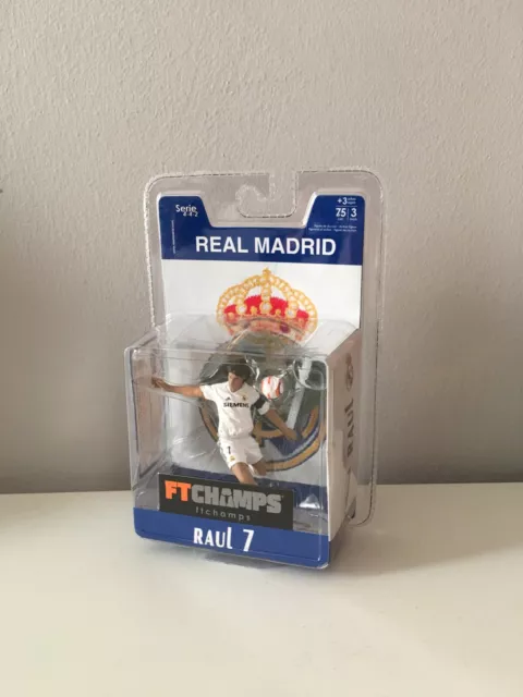 レア物　REAL MADRID RAUL 7 フィギュア FT Champs Raul Gonzalez Blanco 7 Real Madrid Netcam 6