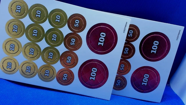pokemon damage counters x2 sheets 2020
