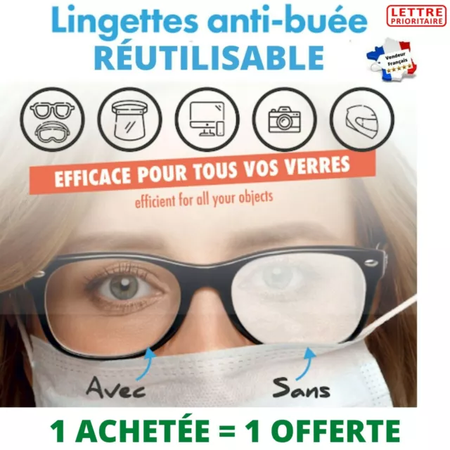 kit Essuie-verres microfibre antibuée Varionet + lingettes