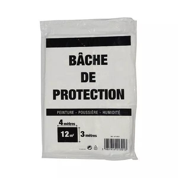 SAVY - Bâche de protection  3x4m