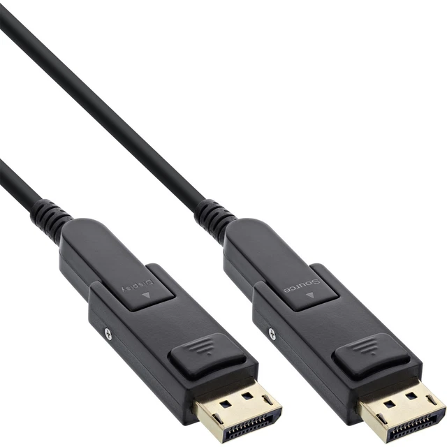 INLINE® DISPLAYPORT 1.4 Cavo AOC, 8K4K, Connettore DisplayPort