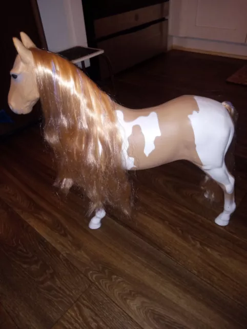 Our Generation by Battat- Palomino Paint Horse- 20" Hair Play Horse