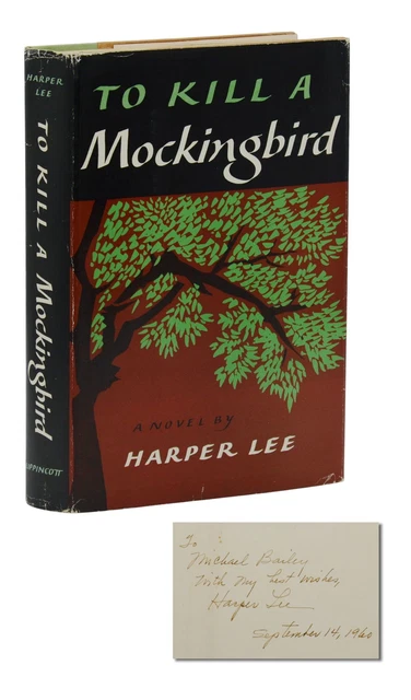 To Kill a Mockingbird ~ SIGNED by HARPER LEE ~ First Edition 4th Printing ~ 1960 To Kill a Mockingbird ~ SIGNED by HARPER LEE ~ First Edition 4th Printing ~ 1960