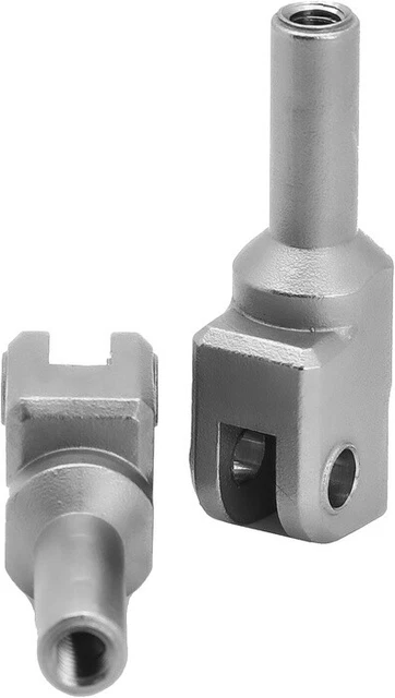 Flo Motorsports Adapter Clevis Set for M8 Softails Driver #CL-800-3