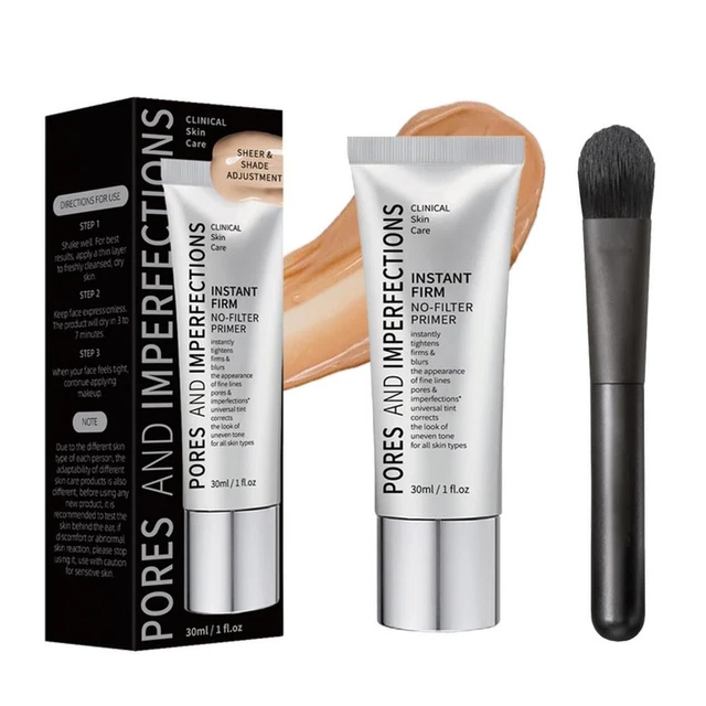 Make-up-Pinsel Set – 5 Stück, Beige, Für Foundation, Puder Und Mehr, Glatte Qualität