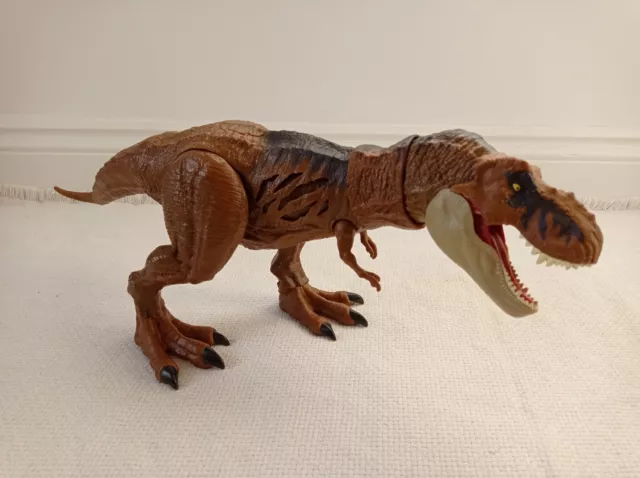 Hasbro Jurassic Park World Battle Scar Damage Posable T Rex Tyrannosaurus Toy