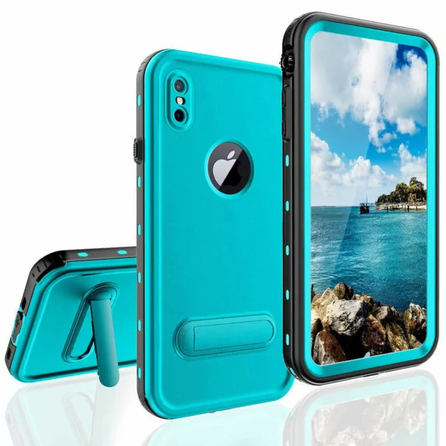 For Apple iPhone XS Max Case Waterproof Shockproof Dirtproof Snowproof Cover