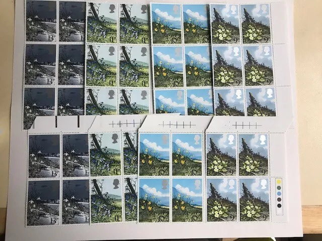 GB Wholesale Offer 1979 Wild Flowers x 10 Sets U/M A Great Price & FREE p&p