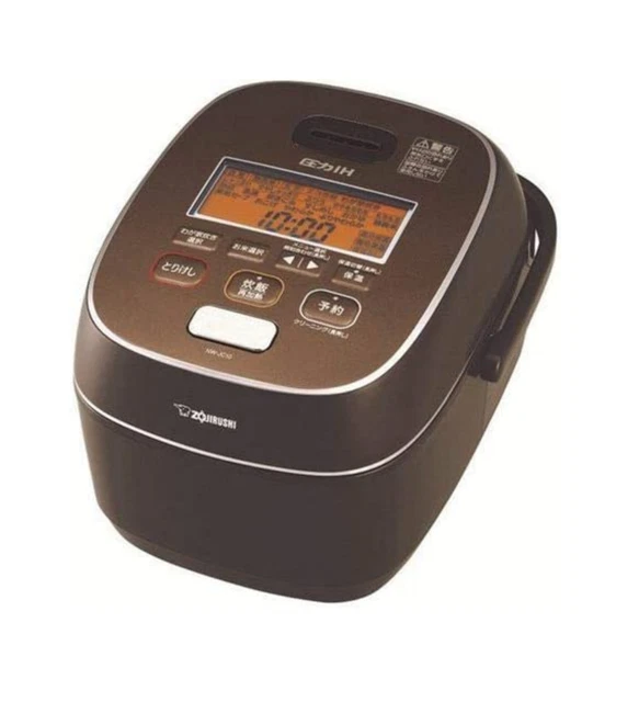 ZOJIRUSHI NW-JC10-TA Pressure IH rice cooker 5.5 cups USED from Japan #1645
