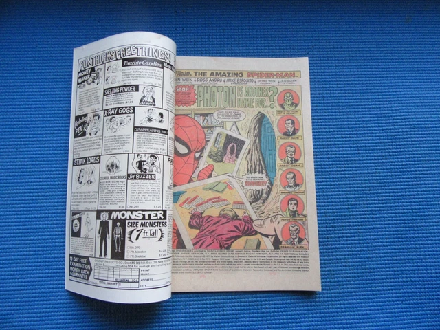 Amazing Spider-Man # 171 - (Fine) -Side By Side W/ Nova-Nothing Can Stop Photon 2