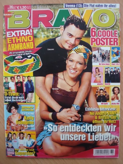 BRAVO 26 2002 Jeanette Biedermann Giovanni Zarella Jessica Alba Die Toten Hosen