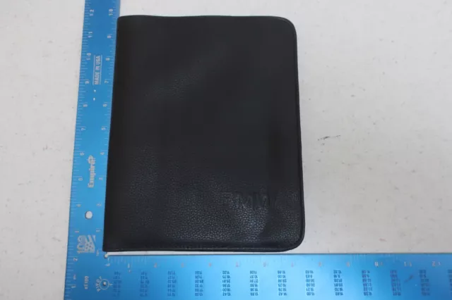 *Case Only* Bmw Black Case Cover Pouch For Owner's Manual Books Guide (Up230)