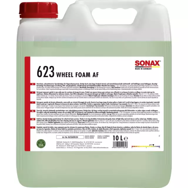 Schiuma ruota Sonax AF 10 l - 06236000