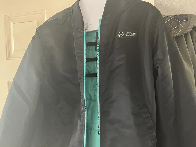 Giacca Mercedes-AMG Petronas Bomber Taglia Large NUOVA CON ETICHETTE.