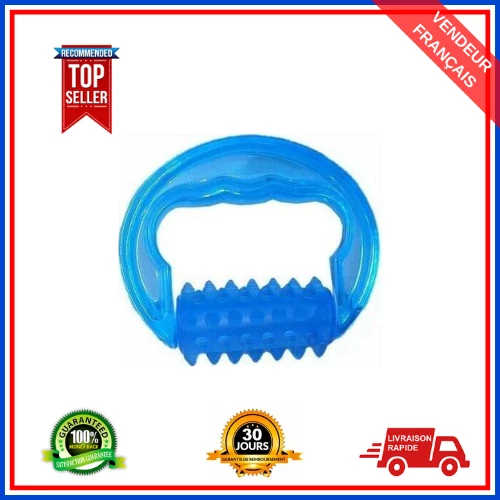 Rouleau De Massage Anti Cellulite Efficace Corps Minceur Relaxant Gommage Bleu
