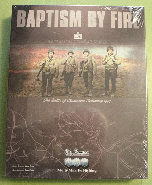 BCS Baptism by Fire – Original Shrink Wrap –  The Gamers/Multi-Man Publishing