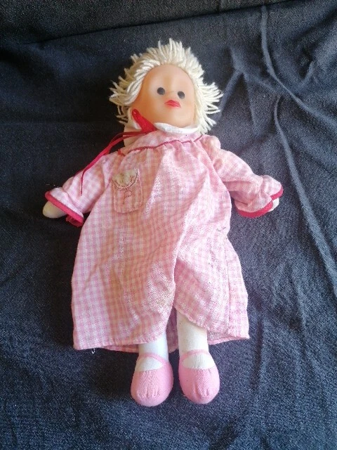 VINTAGE . NICOLAS Et Pimprenelle Bonne Nuit Les Petits. Plastique Soufflé 1960. EUR 35,00 - FR