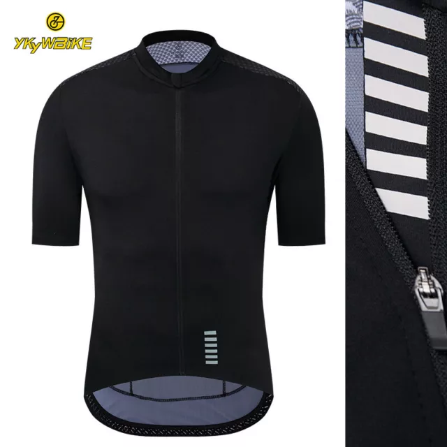 YKYWBIKE Mens Cycling Short Sleeve Jersey Bicycle Tops Maillot Shirt Bike Jersey