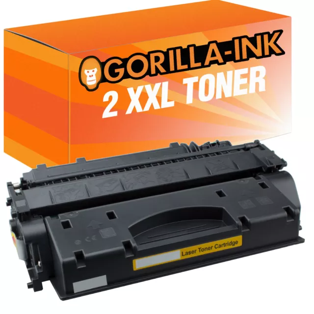 2x Toner XXL für HP CF280X M401A M401D M401DN M401DNE M401DW M401N M425DN