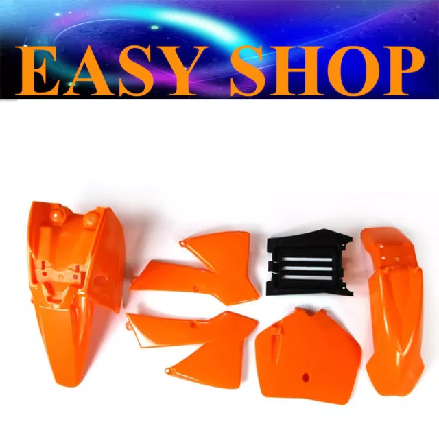 Plastic Fender Fairing Cover Kit KTM50 50SX 50cc Senior Adventure Junior Bike