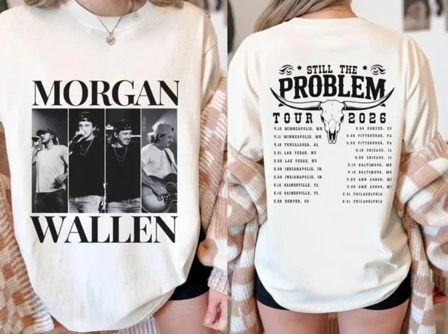 MORGAN WALLEN STILL The Problem Tour 2026 Shirt £24.22 - PicClick UK
