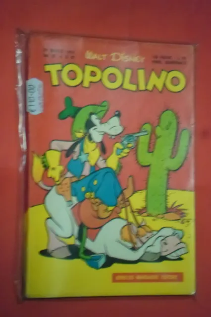 WALT DISNEY TOPOLINO libretto n° 87- originale mondadori-1953 completo bollino